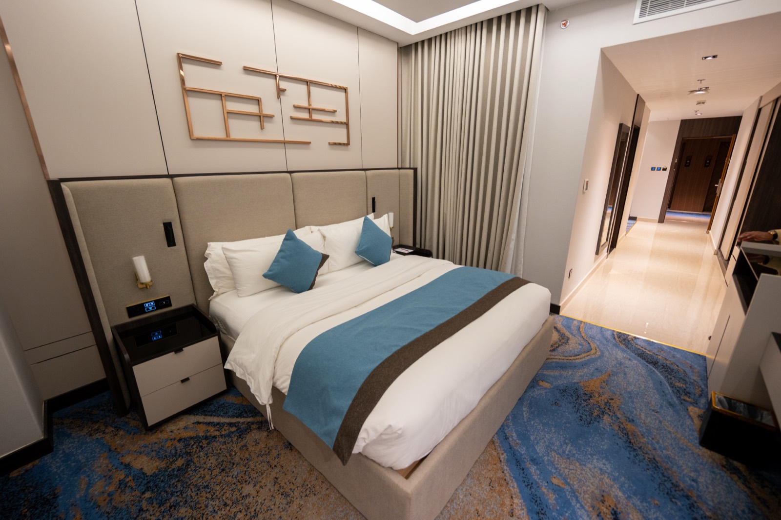 The Deluxe Room looking through to the entrance hall