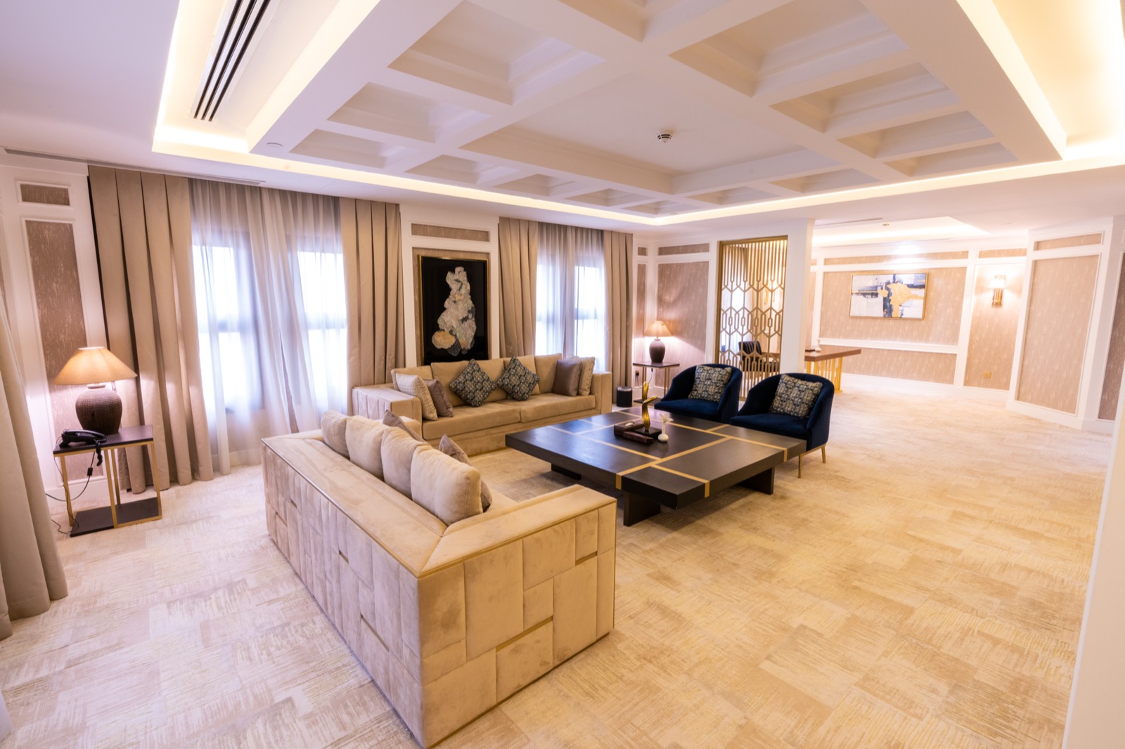The Royal Suite's second reception room
